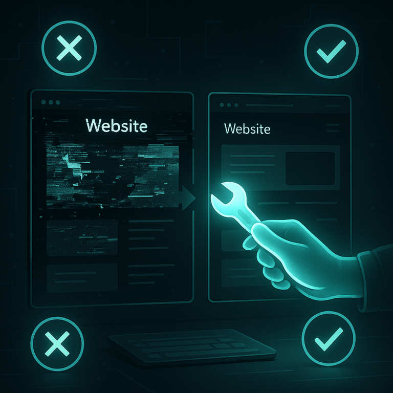 7 Σημάδια ότι η Ιστοσελίδα σου Βλάπτει την Επιχείρησή σου (Και Πώς το Διορθώνουμε)